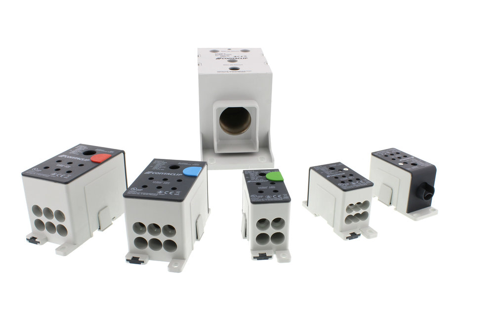 Distributeur compact pour câbles jusqu'à 500 mm² et 1 100 A